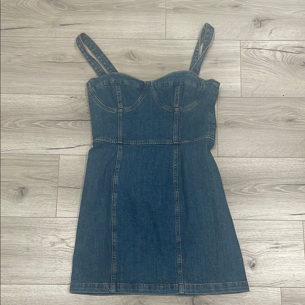 Blue Denim Dress